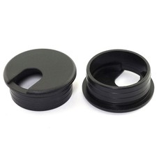 HJ Garden 2pcs 1-3/4 inch Desk Wire Cord Cable Grommets Hole Cover for Office PC picture