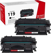 High-Yield 119 Black Toner Cartridge (2-Pack)  Compatible Canon CRG119 Toner picture