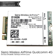 Dell Sierra Wireless AirPrime Qualcomm 4G EM7355 DW5808E 100Mbps WWAN Card D1H0N picture