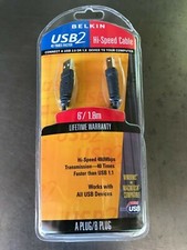 Belkin F3U133-06 USB2 Hi-Speed Cable 6' Type A B 24K Gold Plated  2nd  picture
