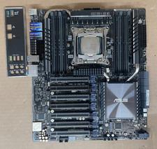 ASUS X99-E-10G WS ATX Mainboard + Intel Core i7-5820K | PARTIALLY TESTED | READ picture