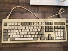 Vintage HQK RB-2001 Clicky Mechanical Keyboard Tested Works picture