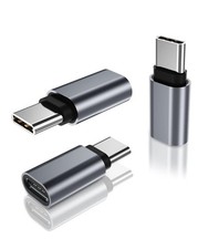 USB Type C Extension Adapter 3-Pack,Pd USBC 3.1 Gen2 Female to Male Extender picture