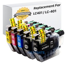 5pk LC401XL LC-401 XL Ink Cartridges for Brother MFC-J1010DW MFC-J1012DW J1170DW picture