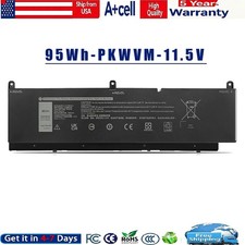 PKWVM Battery For Dell Precision 7550 7560 7750 7760 Mobile Workstation P44 95Wh picture