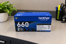 Brother Genuine High Yield Black Toner Cartridge Twin Pack TN660 2PK (TN6602PK) picture