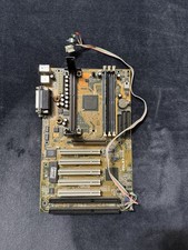 VINTAGE ASUS P2L97-S Rev 1.05 Slot 1 motherboard working picture