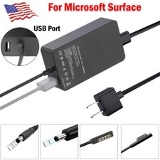 For Microsoft Surface Pro 1 2 3 4 5 6 7 X/GO 1706 1800 Laptop AC Adapter Charger picture
