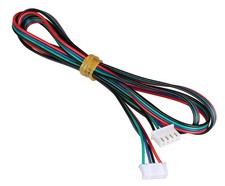 6Pcs 1.5M/4.9ft Stepper Motor Cables XH2.54 4Pin to 6Pin 1.5 meters, White picture