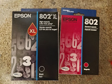 2025 Genuine Lot EPSON 802XL INK 802 WORKFORCE WF-4720-4740 EC-4020-4040 Magenta picture