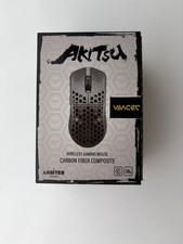 Arbiter Studio AKITSU Carbon Fiber 8K Wireless Gaming Mouse 38g PAW3395 in box picture