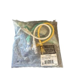 Maxim UL CM CAT6 24AWG UTP Mixed Lan Cable, 1', 5 Pack picture