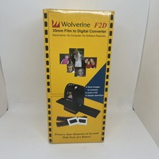 NEW Wolverine Film to Digital Converter F2D 20MP 35mm 110/126 4-in-1 RED picture