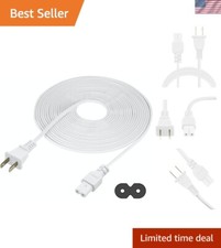 25-Foot Long 2-Prong AC Power Cable for Easy Connectivity with Electronics picture