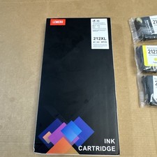 LEMERO 212XL INK CARTRIDGES 6 PACK  FOR EPSON PRINTERS - 5  Sealed 1 Damge New  picture