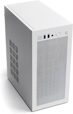 CUBIX Compact Micro-Atx MATX Mini ITX PC Case with 80Mm Fan, White picture