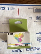 Brand New Genuine Dell Y499D Series 21 Standard Capacity Color Ink Cartridge picture