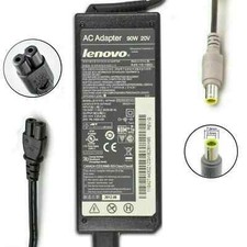 Genuine Lenovo ThinkPad Laptop AC Charger Power Adapter 90W 20V 4.5A ROUND TIP picture