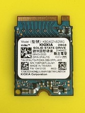KIOXIA KBG40ZNS256G 2230 M.2 NVMe 256GB 0FWJTG FWJTG picture