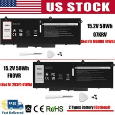 ✅FK0VR/07KRV Battery for Dell Latitude 5330 5430 5530 7430 Precision 3570 H4PVC picture