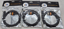 Lot of 3 Sealed 6ft 1.8M CableMatters USB-C to DisplayPort Cables picture