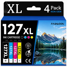 127XL 4PK 4 Color Ink for Stylus NX530 NX625 WorkForce 60 545 645 840 845 WF3520 picture