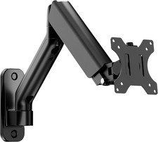 Single Monitor Wall Mount for 17 to 32 inch Flat/Curved Screens, Holds to 19.... picture