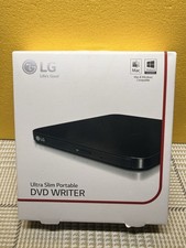 LG SP80NB80 Ultra Slim Portable USB External DVD-Writer for PC/Mac Black picture