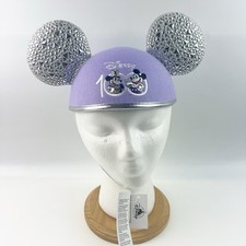 NWT Disney Parks Disneyland 100th Anniversary Mickey & Minnie Hat Ears picture