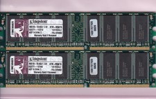 2GB 2x1GB PC-3200 KINGSTON KTM-M50/1G ELPIDA DDR-400 RAM MEMORY KIT DDR1 PC3200 picture