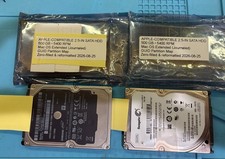 Lot of 2 500GB 2.5in SATA Laptop HDD Apple Mac Seagate Samsung 5400 RPM picture