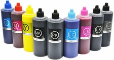 9x100 UltraChrome K3 Pigment Ink fr Epson Stylus Pro 3880 4880 7880 9880 Printer picture