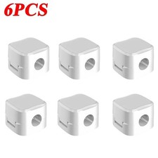6Pcs Magnetic Cable Clips Cord Holder Desk Wire Management Organizer Keeper US picture