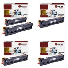 5Pk LTS 202A B C M Y Compatible for HP LaserJet Pro MFP M280nw M254dw Toner picture