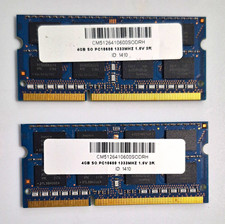 Computer Memory Solutions 8GB (2x4GB) DDR3-1333 PC3-10600 SO-DIMM Non-ECC picture