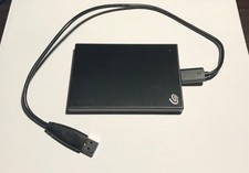 Seagate Backup Plus Slim USB 3.0 2TB External Hard Drive - Black w cord picture
