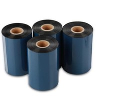 4  Wax Thermal Transfer Ribbon for Zebra Printer 110mm x 450M 4.33