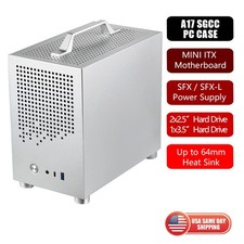 SKTC A17 Mini-ITX Case Supports SFX PSU&210mm GPU Triple Storage 0.8mm SPCC Stee picture