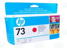 Genuine HP 73 Chromatic Red Pigment Ink 130ml CD951A DesignJet Z3200 picture