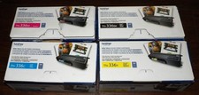 Genuine Brother TN 336 TN336 Toner Cartridge Set - Black Cyan Magenta Yellow picture