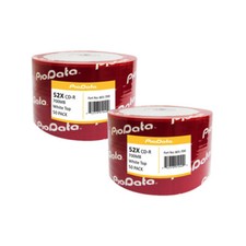 100 PioData 52X 700 MB 80 MIN CD-R White Top non-printable Blank Disc 831-700 picture