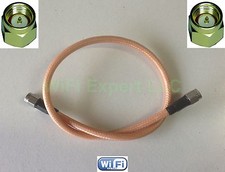 RG400 SMA MALE Straight to SMA MALE Straight Plug Coaxial RF Pigtail Cable  picture