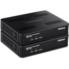 Trendnet TMO-312C2K MoCA 2.5 Ethernet Adapter 2-Pack Black picture