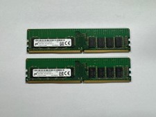 Lot of 2 Micron 16GB 2Rx8 PC4-2400T-EE1-11 MTA18ASF2G72AZ-2G3B1ZG (Tested) picture