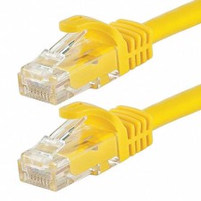 Monoprice Patch Cord,Cat 6,Flexboot,Yellow,7.0 ft. 9838 Monoprice 9838 picture