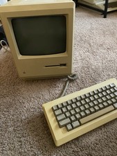 Apple Macintosh 128k Desktop computer. Upgraded to 512k picture