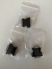 3 Pack Dell Wyse DVI Male to VGA Female Video Adapter WJNY3 0WJNY3 CN-0WJNY3 picture