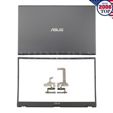 New ASUS VivoBook X512 X512D X512F X512U LCD Back Cover Lid + Bezel +Hinges Gray picture