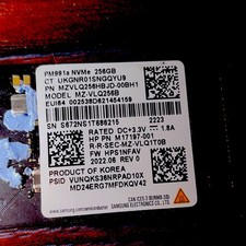 Samsung PM991a 256GB NVMe Internal SSD M.2 2280 Black MZ-VLQ256B picture