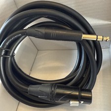 Cable Matters 6.35MM TRS to XLR M-F Balanced Cable - 10 ft Length picture